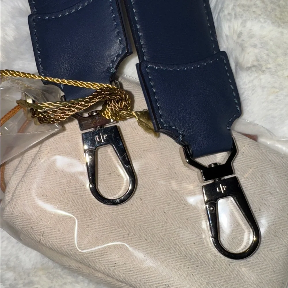 Loro Piana Genuine Silk Calfskin Leather Reversible Bag/Belt Strap, $960 MSRP